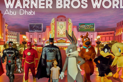 Enjoy a fun-filled day with all your favorite characters at Warner Bros. World in Abu Dhabi