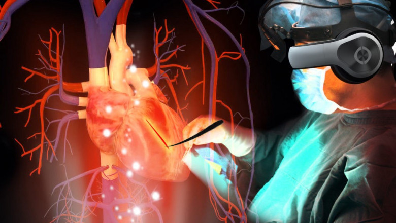 There is an increasing use of Augmented Reality in healthcare