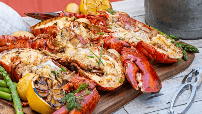 Grilled Lobster Tails