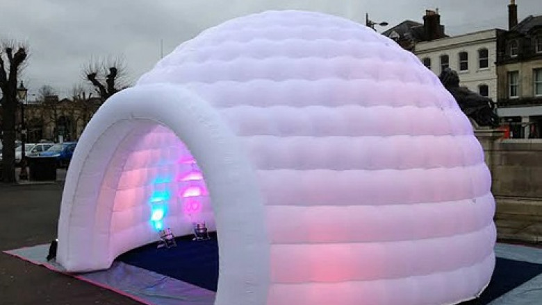 What is inflatable party event tent?