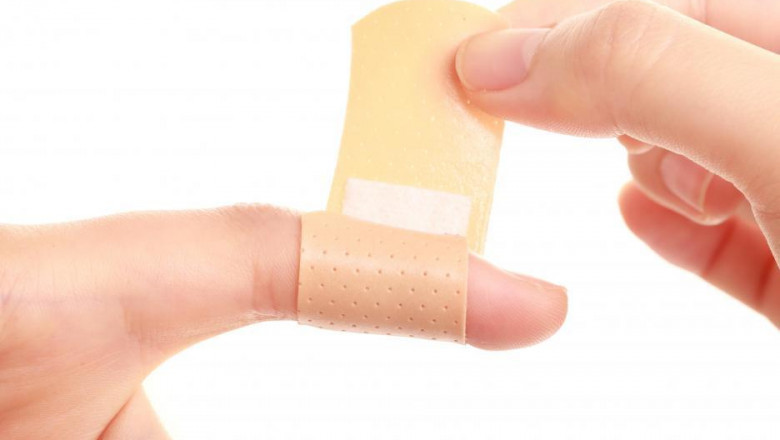 Bandages That Are Applied With Adhesive Are Much Easier To Apply Than Cotton Bandages