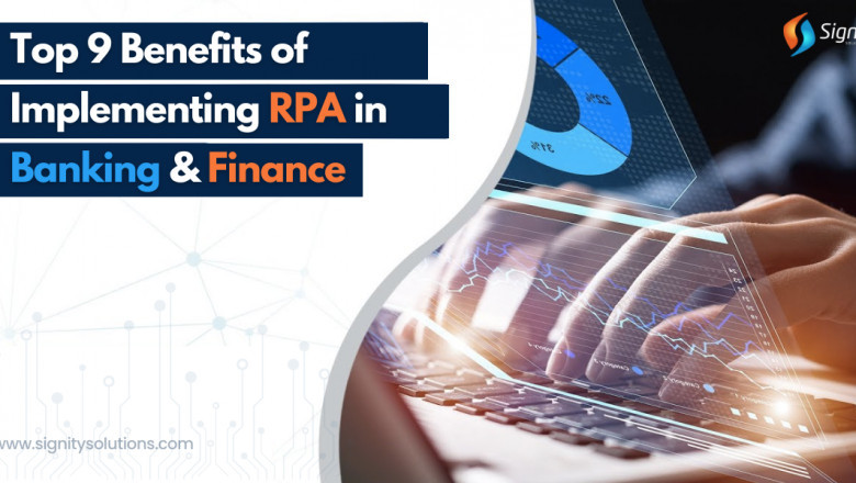 Benefits of Implementing RPA in Banking and Finance