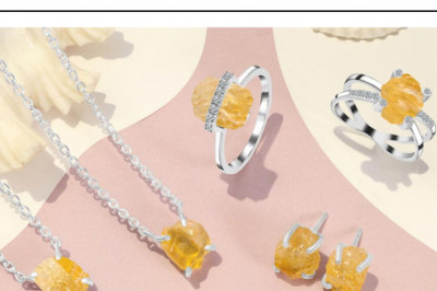 Genuine Citrine Jewelry and Rings Online In India
