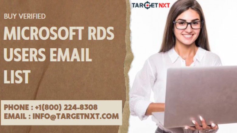 Microsoft RDS Users Email List Providers