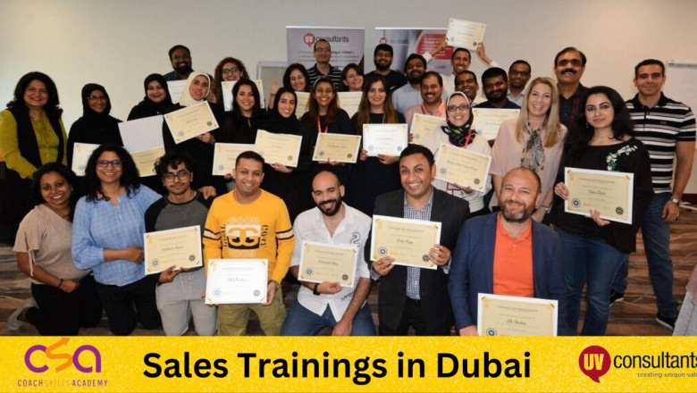 The Best Sales Trainings in Dubai is for your career