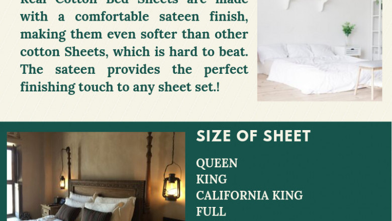 100% Egyptian Cotton Sheets