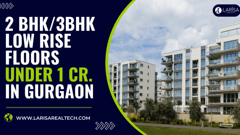 2 BHK/3BHK Low Rise Floors Under 1 Cr. in Gurgaon