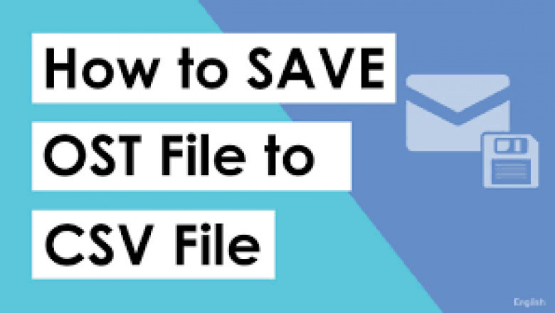 Best Way to Save OST Emails in CSV Format!