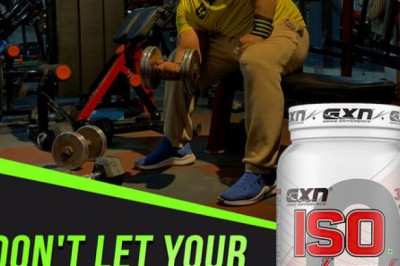 GXN Iso Legend Whey Protein for with High Protein & Carb
