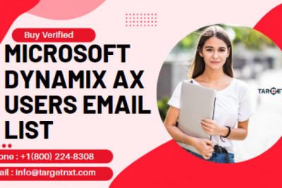 Microsoft Dynamix AX Users Email List | Microsoft Dynamix AX Users Database