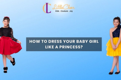 How to Dress Your baby girl Like a Princess?