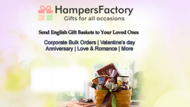 Online English Gifts Baskets Delivery in India