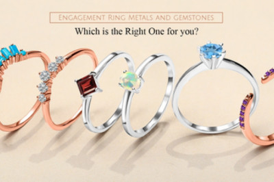 Engagement Ring Metal and Gemstones Which is the Right One for you?