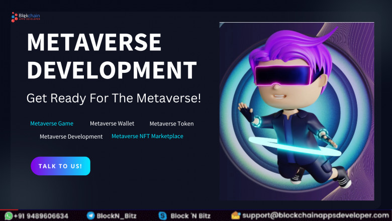 Get Ready For The Metaverse - Blockchain Game, NFT Marketplace, Token and Crypto Wallets 2023