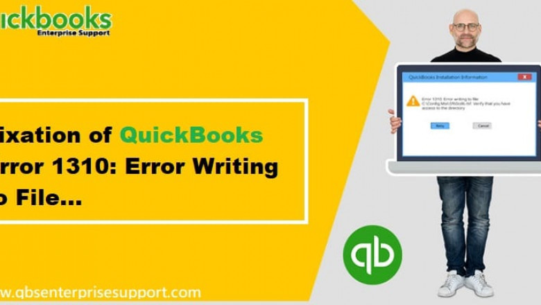 How to resolve QuickBooks Error Code 1310?