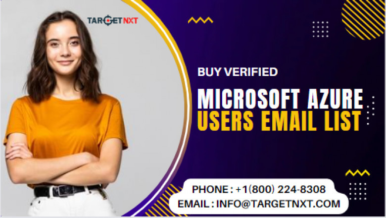 Microsoft Azure Users Email List | Microsoft Azure Users Database