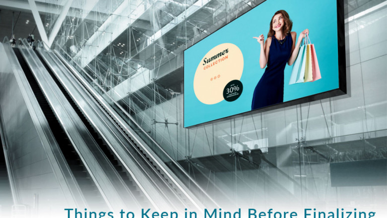 Things to Keep in Mind Before Finalizing LED Display Panel for Advertising