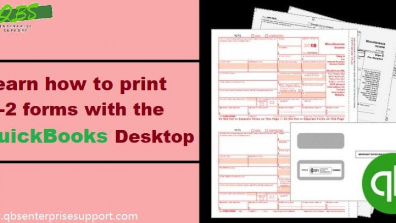 Procedure to Reprint W-2 in QuickBooks Desktop