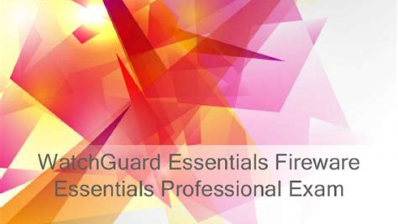 Training Essentials Kit & Essentials Trustworthy Exam Torrent - Fireware Essentials Exam Books PDF