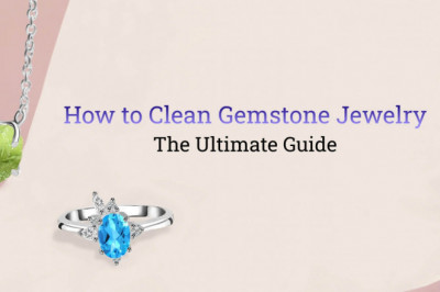 How to Clean Gemstone Jewelry
