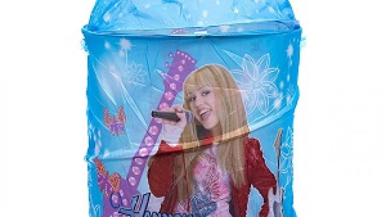 Personal Laundry Bags, Pop-Up Basket For Kids Room From Artecue.Com