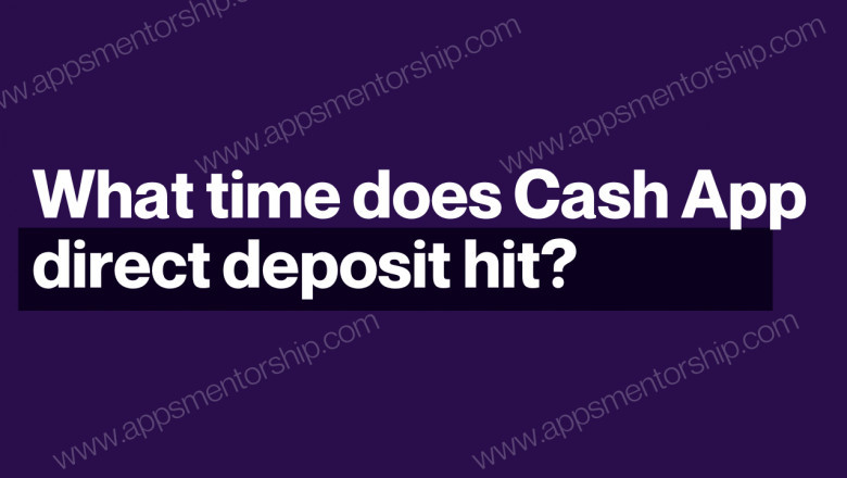 What Time Of Day Does Cash App Direct Deposit Hit?