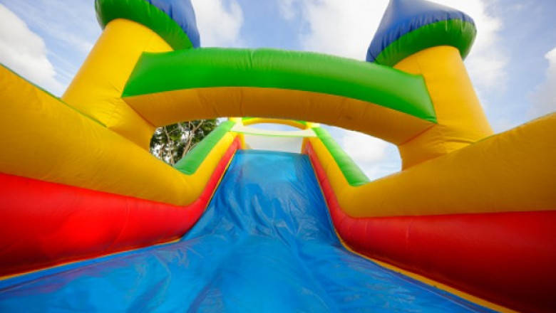 Bounce houses for kids of all ages at The Ultimate Outdoor Playground