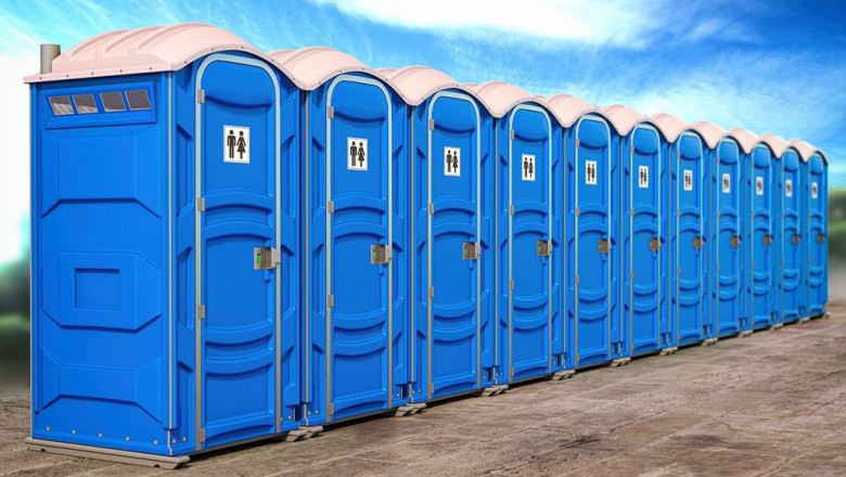 Portable Toilets Include Amenities Like Toilet Paper And Sewage Disposal, Among Others