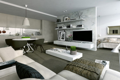 Designs & Ideas for Your Studio Apartment's Living Room