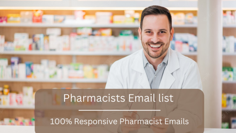 Pharmacists Email list | 100% Responsive Pharmacist Emails