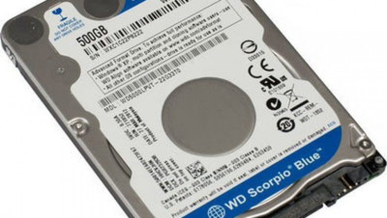 WD5000LPVT WD 500GB 5.4K 3G 8MB 2.5" 7mm SATA Hard Drive