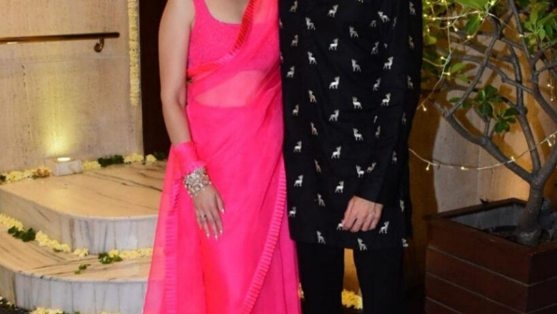 Genelia and Riteish Deshmukh graced Manish Malhotra’s Diwali party!