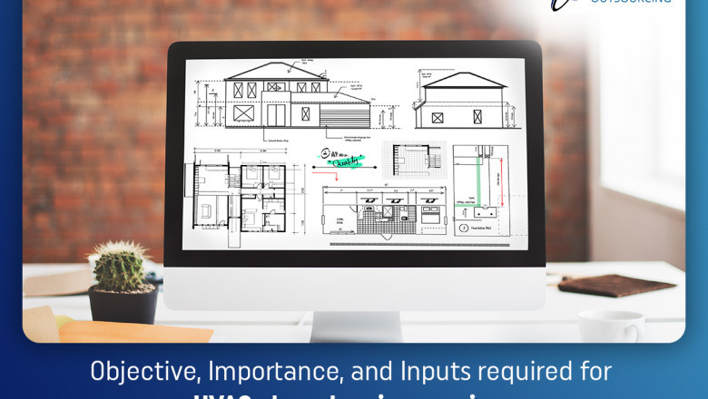 Objective, Importance, and Inputs required for HVAC shop drawing services