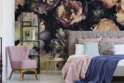 A small bedroom can be made to appear larger by using mirrors