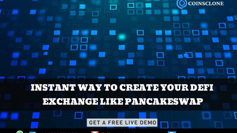 An instant way to create your DeFi exchange like pancakeswap