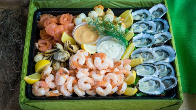Custom seafood packaging boxes