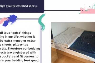 Keep your Body Relaxed with Waterbed Sheets