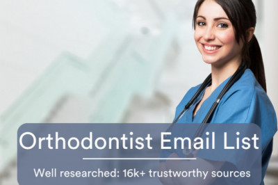 Buy our best-selling orthodontists contact database to get more qualified leads and enhance your sales.