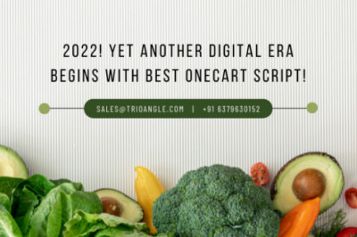 2022! Yet Another Digital Era Begins With Best Onecart Script!