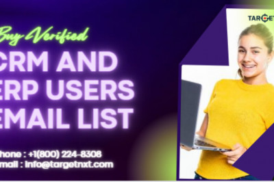 Buy Verified CRM and ERP Users Email List