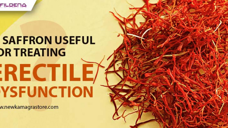 Is Saffron Useful for Treating Erectile Dysfunction