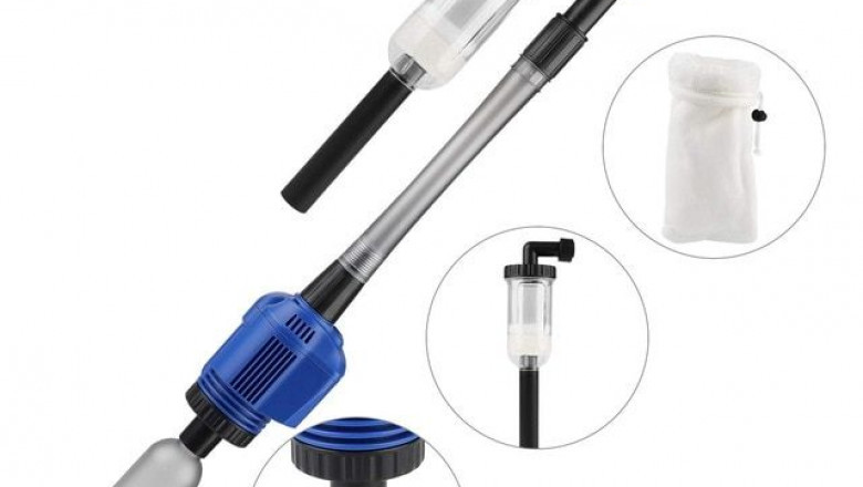 How to use aquaculture gravel vacuum cleaner?