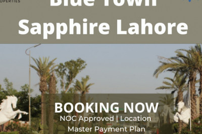 Plots for Sale in Blue City Town Sapphire Lahore