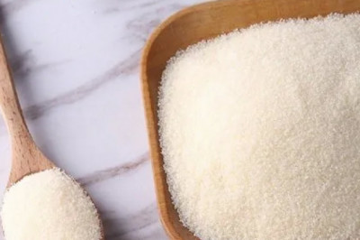 An Almost Odourless And Tasteless Material, Gelatin Is Colorless Or Slightly Yellow In Appearance