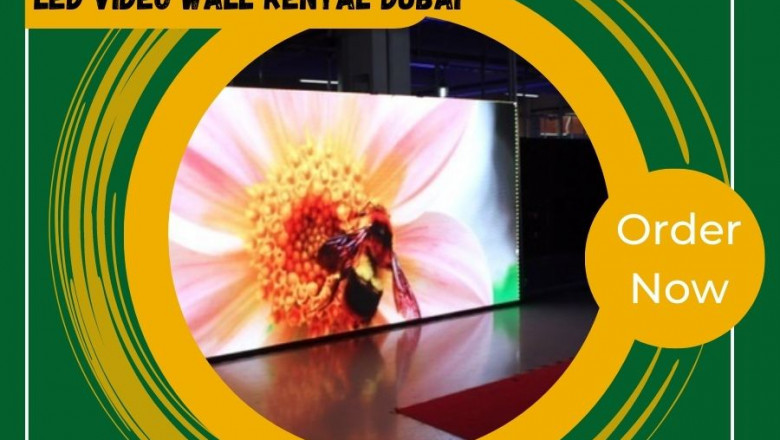 What are the Benefits of Video Wall Rental in Dubai?