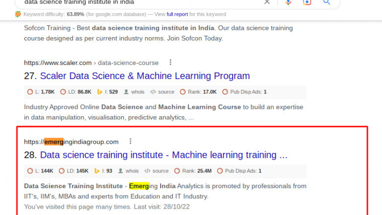 What Is Data Science | Emerging India Group | Data Science Training Institute