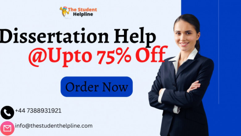 Get 75% Off On Your Dissertation Help With Top Experts