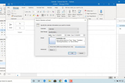 How to Share Calendar on Outlook
