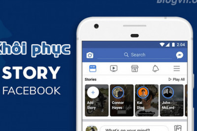 Meo khoi phuc lai Story Facebook bi xoa don gian