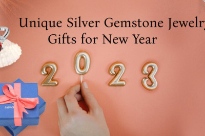 Unique Silver Gemstone Jewelry
